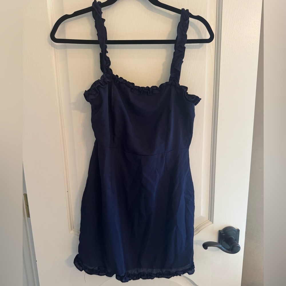Superdown arabella ruffle mini dress BNWT